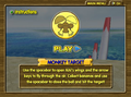 Monkey Target intro screen